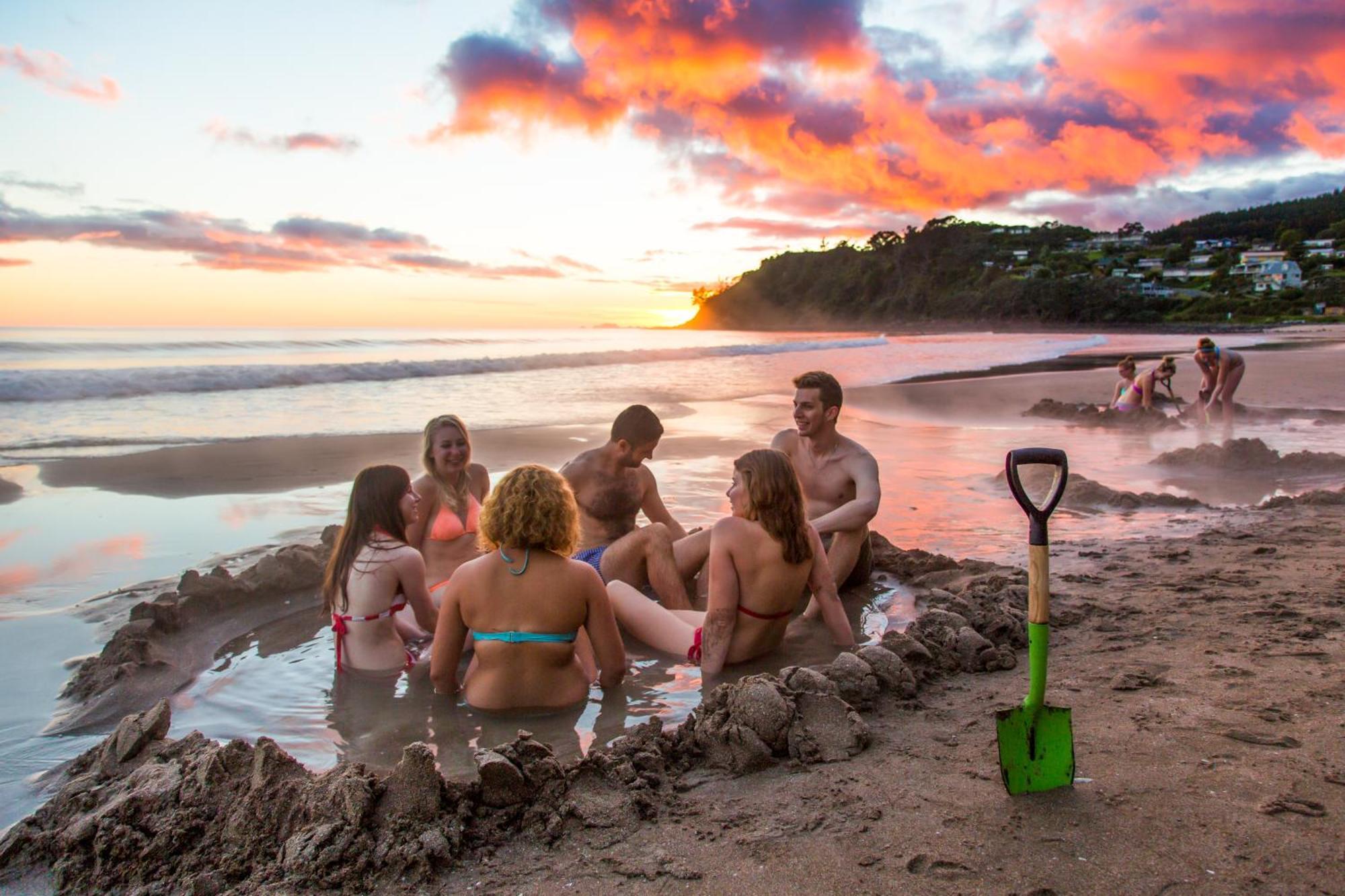 Hot Water Beach Top 10 Holiday Park Hotwater Beach Экстерьер фото